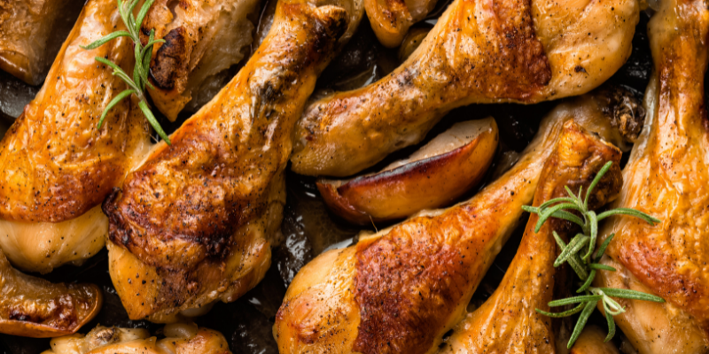 Savory Chicken Drumsticks & Thighs